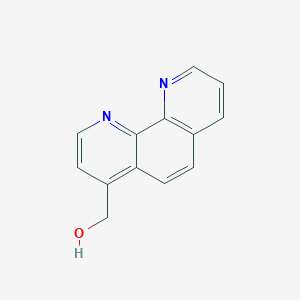 molecular formula C13H10N2O B11752167 (1,10-Phenanthrolin-4-yl)methanol 