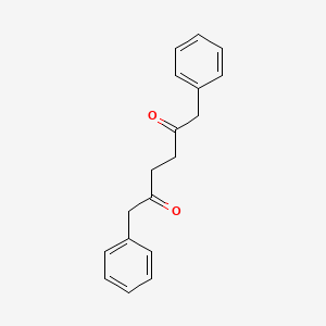 molecular formula C18H18O2 B11752341 1,6-Diphenyl-2,5-hexanedione 