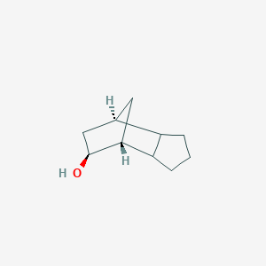 molecular formula C10H16O B11752487 (1R,7R,8S)-tricyclo[5.2.1.02,6]decan-8-ol 