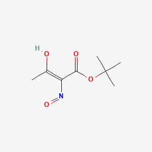 molecular formula C8H13NO4 B1175323 tert-butyl (2E)-2-hydroxyimino-3-oxobutanoate CAS No. 14352-65-9
