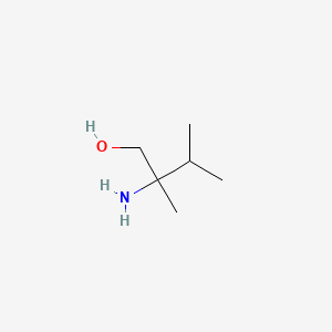 molecular formula C6H15NO B11753630 2-Amino-2,3-dimethylbutan-1-OL 