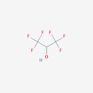 molecular formula C3H2F6O B117542 1,1,1,3,3,3-六氟-2-丙醇 CAS No. 920-66-1