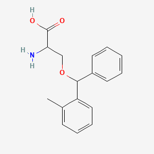 molecular formula C17H19NO3 B1175424 3-[(2-Methylphenyl)(phenyl)methoxy]alanine 