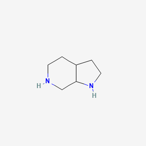 molecular formula C7H14N2 B11754435 Octahydro-1h-pyrrolo[2,3-c]pyridine 