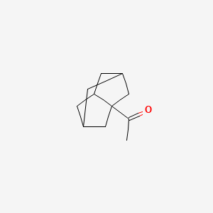 molecular formula C11H16O B11754681 1-(Hexahydro-2,5-methanopentalen-3a(1H)-yl)ethan-1-one 