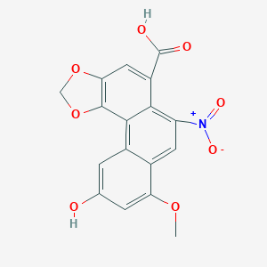 molecular formula C17H11NO8 B117549 马兜铃酸D CAS No. 17413-38-6