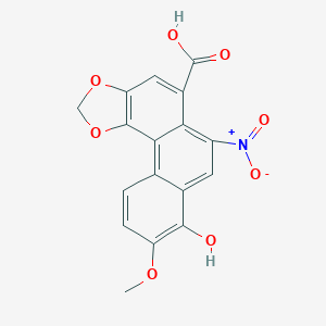 molecular formula C17H11NO8 B117550 Aristolochic acid E CAS No. 107259-48-3