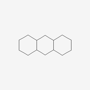 molecular formula C13H20O2 B1175500 Tetradecahydroanthracene CAS No. 19128-78-0