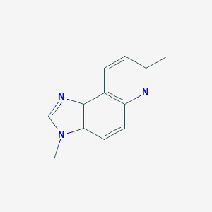 molecular formula C12H11N3 B117554 3,7-Dimethyl-3H-imidazo[4,5-F]quinoline CAS No. 156139-13-8