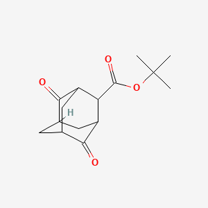 molecular formula C12H9NO B1175572 tert-Butyl 4,8-dioxotricyclo[3.3.1.1~3,7~]decane-2-carboxylate CAS No. 19305-81-8