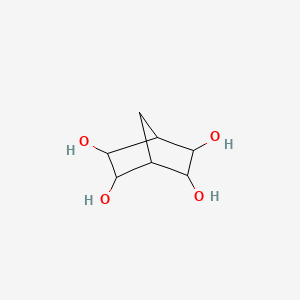 molecular formula C7H12O4 B1175578 Bicyclo[2.2.1]heptane-2,3,5,6-tetrol CAS No. 16394-98-2