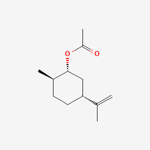 molecular formula C12H20O2 B11755846 (-)-Dihydrocarvyl acetate CAS No. 57287-13-5