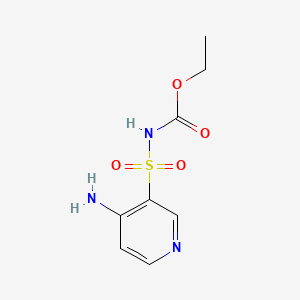 Ethyl (4-amino-3-pyridinyl)sulfonylcarbamate
