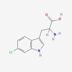 2-amino-3-(6-chloro-1H-indol-3-yl)propanoic acid