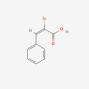 alpha-Bromo-cis-cinnamic acid