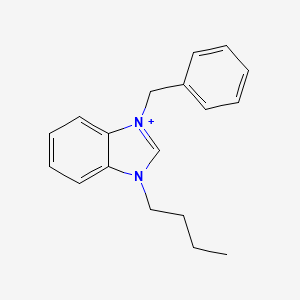 1-benzyl-3-butyl-3H-benzimidazol-1-ium
