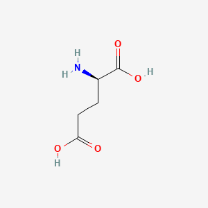 molecular formula C5H9NO4 B1175709 D-glutamic acid CAS No. 138-16-9