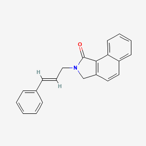 2-cinnamyl-2,3-dihydro-1H-benzo[e]isoindol-1-one