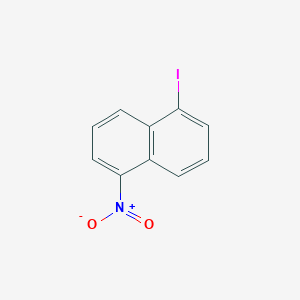 molecular formula C10H6INO2 B11757732 1-Iodo-5-nitronaphthalene CAS No. 64567-10-8