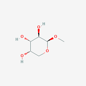 molecular formula C6H12O5 B117579 Methyl beta-L-arabinopyranoside CAS No. 1825-00-9