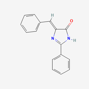 2-Imidazolin-5-one, 4-benzylidene-2-phenyl-