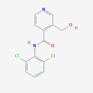 N-(2,6-Dichlorophenyl)-3-(hydroxymethyl)pyridine-4-carboxamide