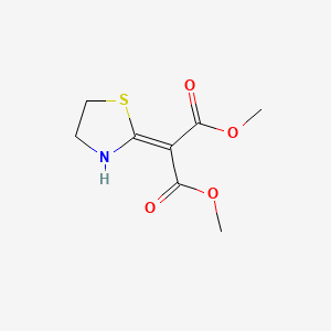 Dimethyl 2-(1,3-thiazolidin-2-ylidene)malonate