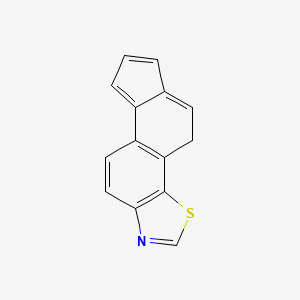 molecular formula C14H9NS B1175864 4H-Cyclopenta[5,6]naphtho[2,1-d]thiazole CAS No. 19540-59-1