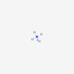 molecular formula C18H22Cl NO6 B1175870 Ammonium ion CAS No. 15194-15-7