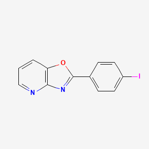 2-(4-Iodophenyl)[1,3]oxazolo[4,5-b]pyridine