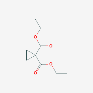 molecular formula C9H14O4 B117591 Diethyl 1,1-cyclopropanedicarboxylate CAS No. 1559-02-0