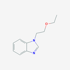 B117592 1-(2-Ethoxyethyl)benzimidazole CAS No. 143656-17-1