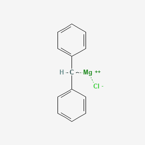 molecular formula C13H11ClMg B11759821 Chloro(diphenylmethyl)magnesium 