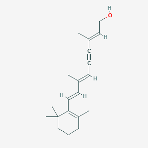 molecular formula C20H28O B117603 11,12-Didehydro Retinol CAS No. 29443-88-7