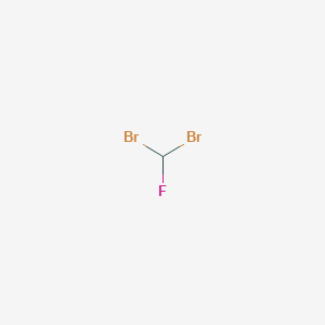 molecular formula CHBr2F B117605 Dibromofluoromethane CAS No. 1868-53-7