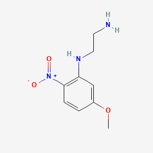 molecular formula C7H5BrN2 B1176093 N1-(5-Methoxy-2-nitrophenyl)-1,2-ethanediamine CAS No. 141973-33-3