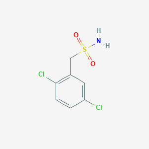 molecular formula C7H7Cl2NO2S B11761622 (2,5-Dichlorophenyl)methanesulfonamide 