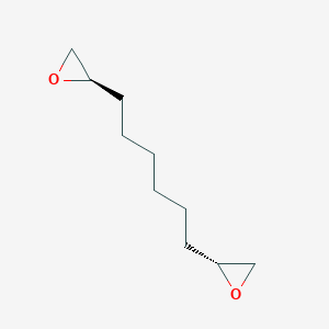 molecular formula C10H18O2 B117618 (R,R)-(+)-1,2,9,10-Diepoxydecane CAS No. 144741-95-7