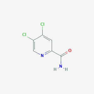 molecular formula C6H4Cl2N2O B11762461 4,5-Dichloropicolinamide 