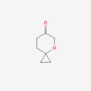 molecular formula C7H10O2 B11762801 4-Oxaspiro[2.5]octan-6-one 