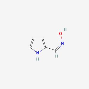 molecular formula C5H6N2O B11762919 Pyrrole-2-carboxaldoxime 
