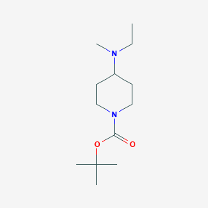 molecular formula C13H26N2O2 B11763099 Tert-Butyl 4-(ethyl(methyl)amino)piperidine-1-carboxylate 