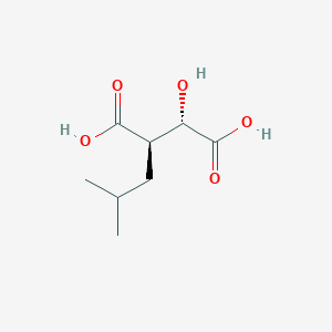 molecular formula C8H14O5 B1176328 Butanedioic acid, 2-hydroxy-3-(2-methylpropyl)-, (2S,3R)- CAS No. 157604-22-3