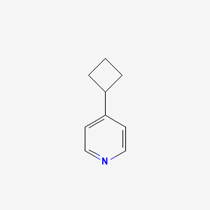 molecular formula C9H11N B11763560 4-Cyclobutylpyridine CAS No. 874217-27-3