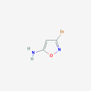molecular formula C3H3BrN2O B11763657 3-Bromoisoxazol-5-amine 