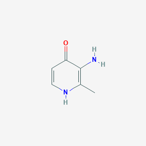 molecular formula C6H8N2O B11763764 3-Amino-2-methylpyridin-4-ol 