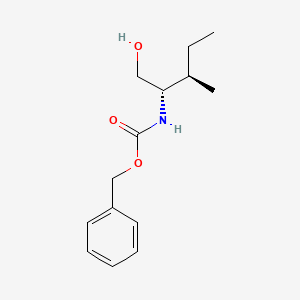 molecular formula C14H21NO3 B11763765 benzyl ((2S,3R)-1-hydroxy-3-methylpentan-2-yl)carbamate 