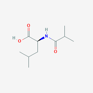 molecular formula C10H19NO3 B11763824 (S)-2-isobutyraMido-4-Methylpentanoic acid 