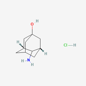molecular formula C10H18ClNO B11763866 Cis-4-aminoadamantan-1-ol hydrochloride 
