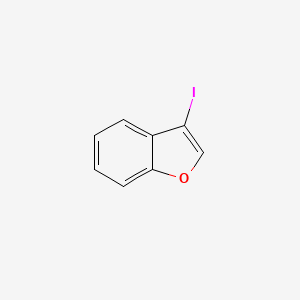molecular formula C8H5IO B11763985 3-Iodobenzofuran 